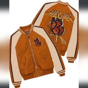 MEGAN ACT II MONARCH SILK BOMBER - Megan Thee Stallion